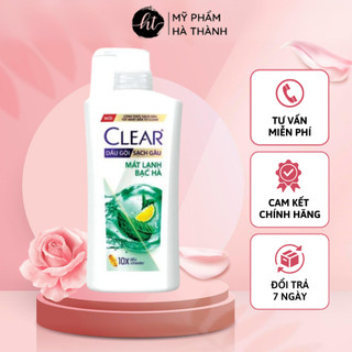 Dầu gội đầu clear bạc hà sạch gàu mát lạnh nuôi dưỡng tóc chắc khỏe 880g - ht238
