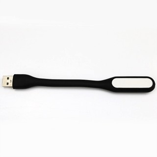 Đèn led mini usb siêu sáng, vỏ nhựa dẻo - cắm cổng usb, sạc dự phòng màu đen