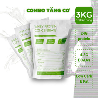 3KG Whey Protein Concentrate 80% Protein VOLAC - Sữa tăng cơ giảm mỡ