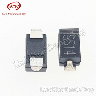 Bộ 50 Chiếc Diode Schottky SS14 SMD 1A 40V (1N5819 SMA)