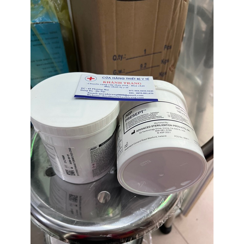 Viên sát khuẩn presept, khử trùng