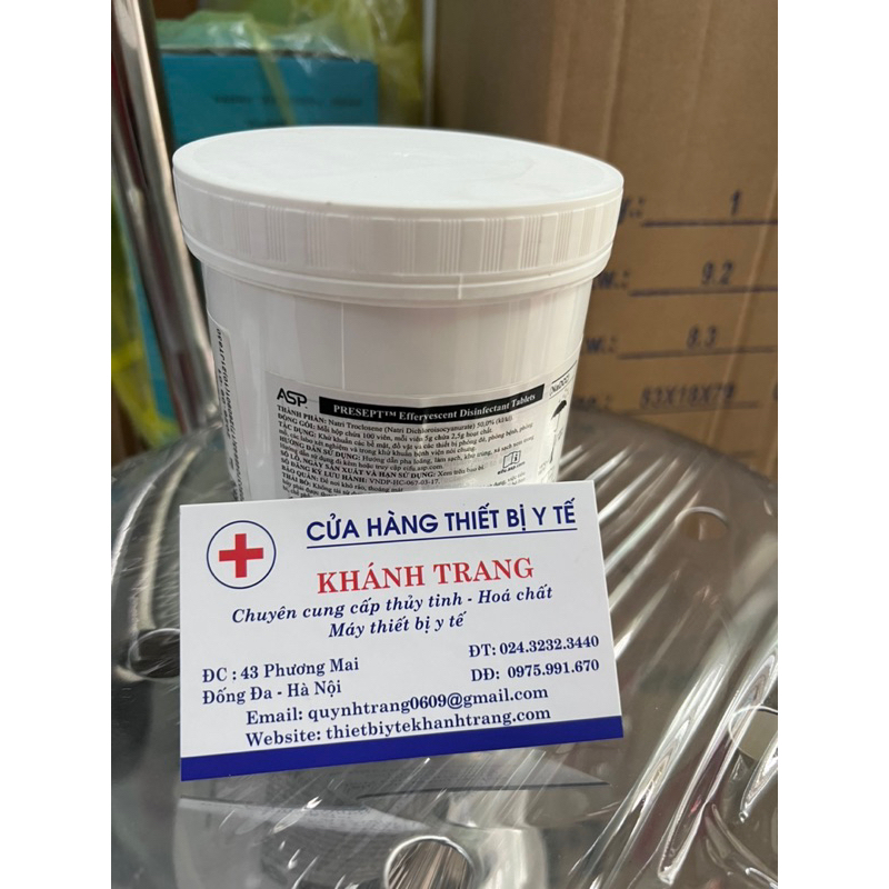 Viên sát khuẩn presept, khử trùng