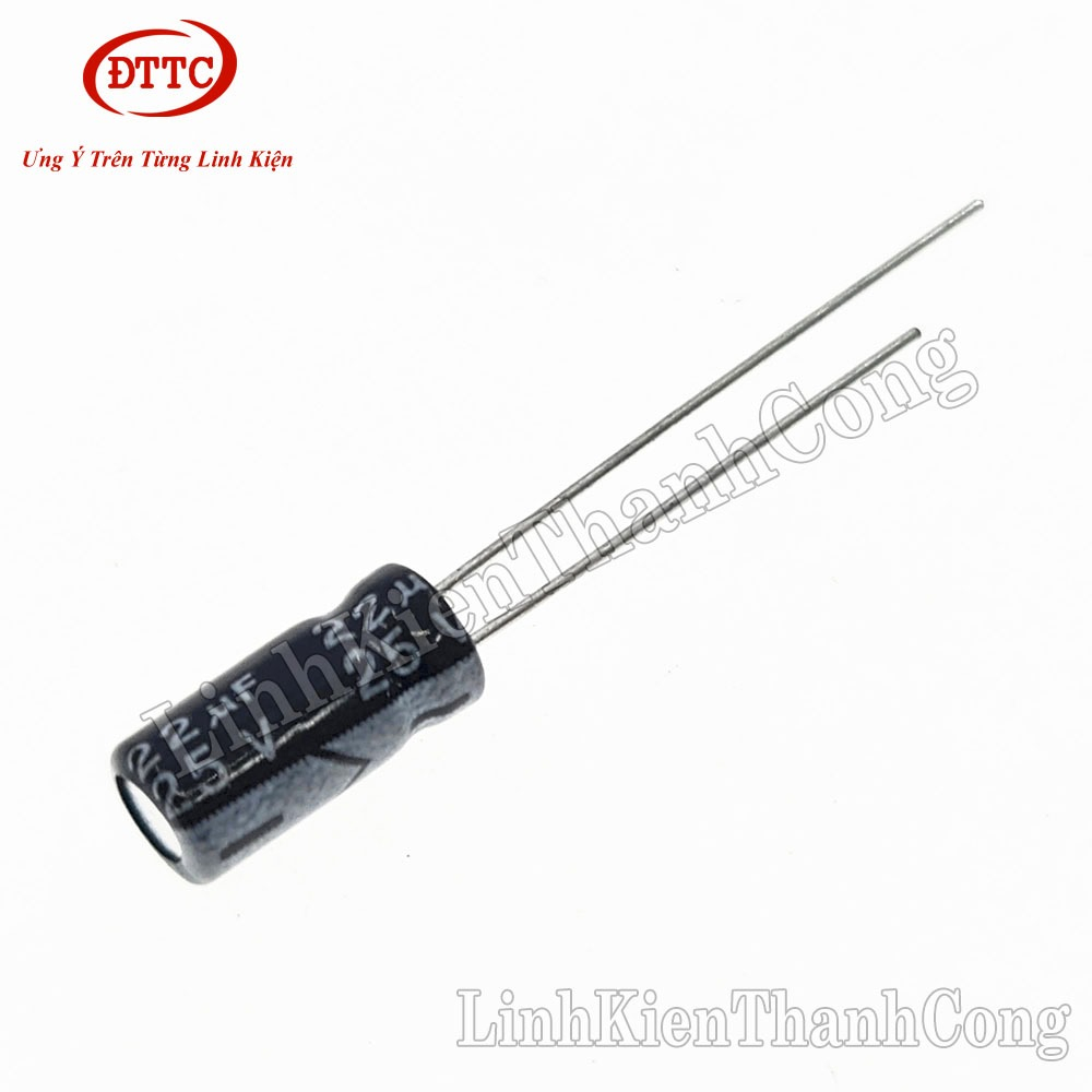 Bộ 100 Chiếc Tụ 22uF 25V (5x11mm)