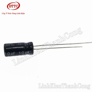 Bộ 50 Chiếc Tụ 10uF 63V (5x11mm)