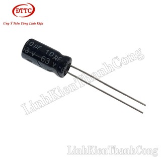 Bộ 50 Chiếc Tụ 10uF 63V (5x11mm)
