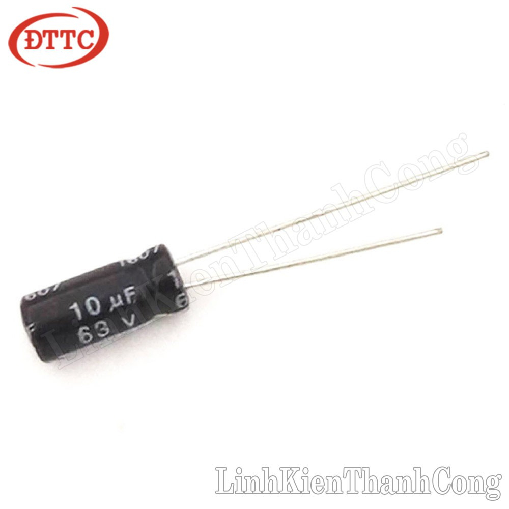Bộ 50 Chiếc Tụ 10uF 63V (5x11mm)