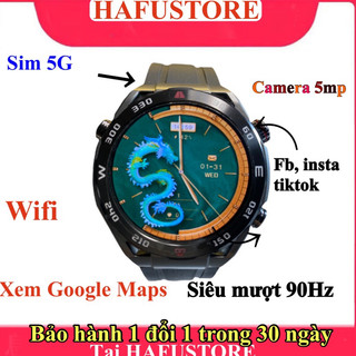 Đồng hồ thông minh HAFU ULTIMATE V6 Smartwatch 4G Wifi Camerea lướt web xem phim