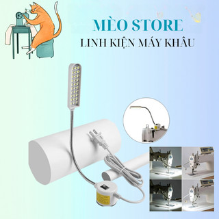 Đèn gắn máy may công nghiệp 10 bóng - 20 bóng - 30 bóng, đèn cần led juki