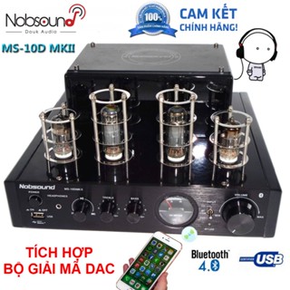 NOBSOUND AMPLY KHUẾCH ĐẠI PHIÊN BẢN MS-10DMKII BLUETOOTH TÍCH HỢP GIẢI MÃ DAC CÓ CỔNG USB