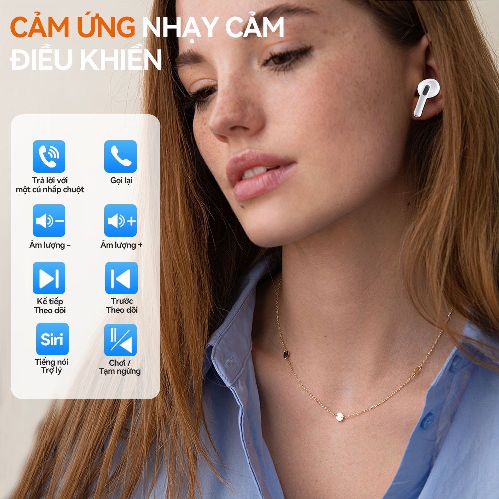 Goojodoq Tai nghe Bluetooth 5.3 thể thao không dây Giảm tiếng Ghép nối nhanh với điện thoại di động | BigBuy360 - bigbuy360.vn