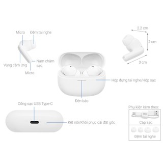 Tai nghe Bluetooth True Wireless Xiaomi Redmi Buds 5 Pro - Bảo Hành Chính Hãng