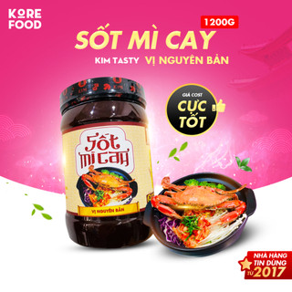 GIA VỊ MÌ CAY HŨ 1,2KG Có Công Thức Kim Tasty