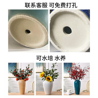 bình cắm hoa trang trí bằng gốm basic