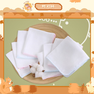 Khăn sữa / Khăn xô 3 lớp set 10 chiếc hàng cao cấp Phú Đô cotton sợi tre tự nhiên mềm