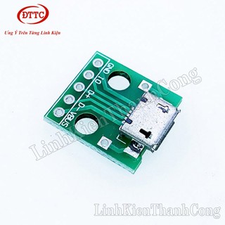 Bộ 5 Chiếc Module Chuyển MicroUSB Sang DIP 5 Chân