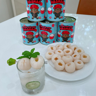 Gấu Maomao vải thiều ngâm đường 565gr
