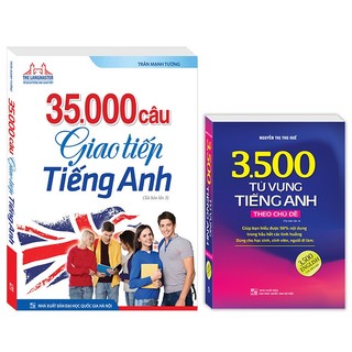 Sách - combo 2c - 35000 câu giao tiếp tiếng anh & 3500 từ vựng tiếng anh thông dụng nhất