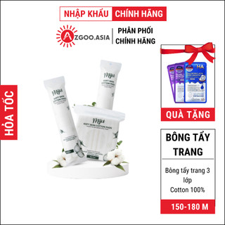  Bông Tẩy Trang Cao Cấp MIJU Hàn Quốc 100% Cotton 3 Lớp Mềm Mịn Không Xơ Bông (AZGoo Phân Phối)