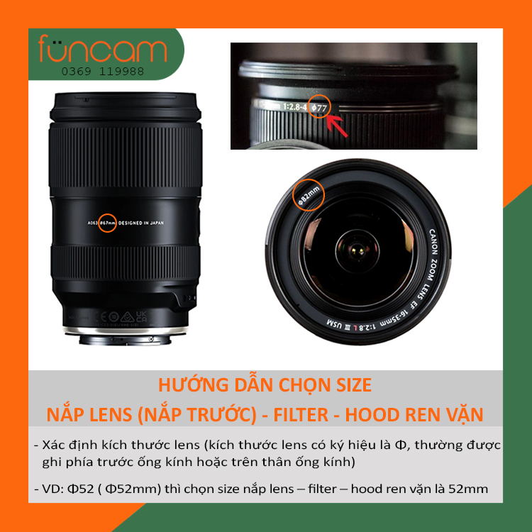 Nắp đậy lens NIKON