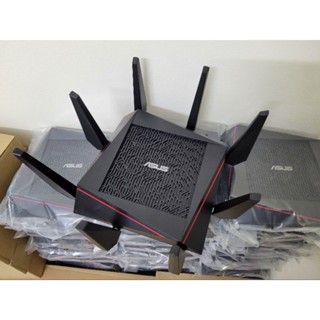 Asus RT- AC5300, 3 băng tần, hình thức 95% dòng chuyên gamming, treaming