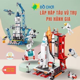 Lego tàu vũ trụ phi hành gia - đồ chơi lắp ráp tàu vũ trụ phi hành gia lắp ghép mô hình đồ chơi lego bonbon66.shop