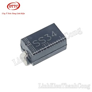 Bộ 20 Chiếc Diode Schottky SS34 SMD 3A 40V (1N5822 SMA)