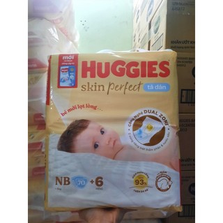 [MẪU MỚI]Tả dán Huggies sơ sinh nb70 miếng tặng 6 miếng,huggies dán cho bé sơ siNH SKIN PERCET