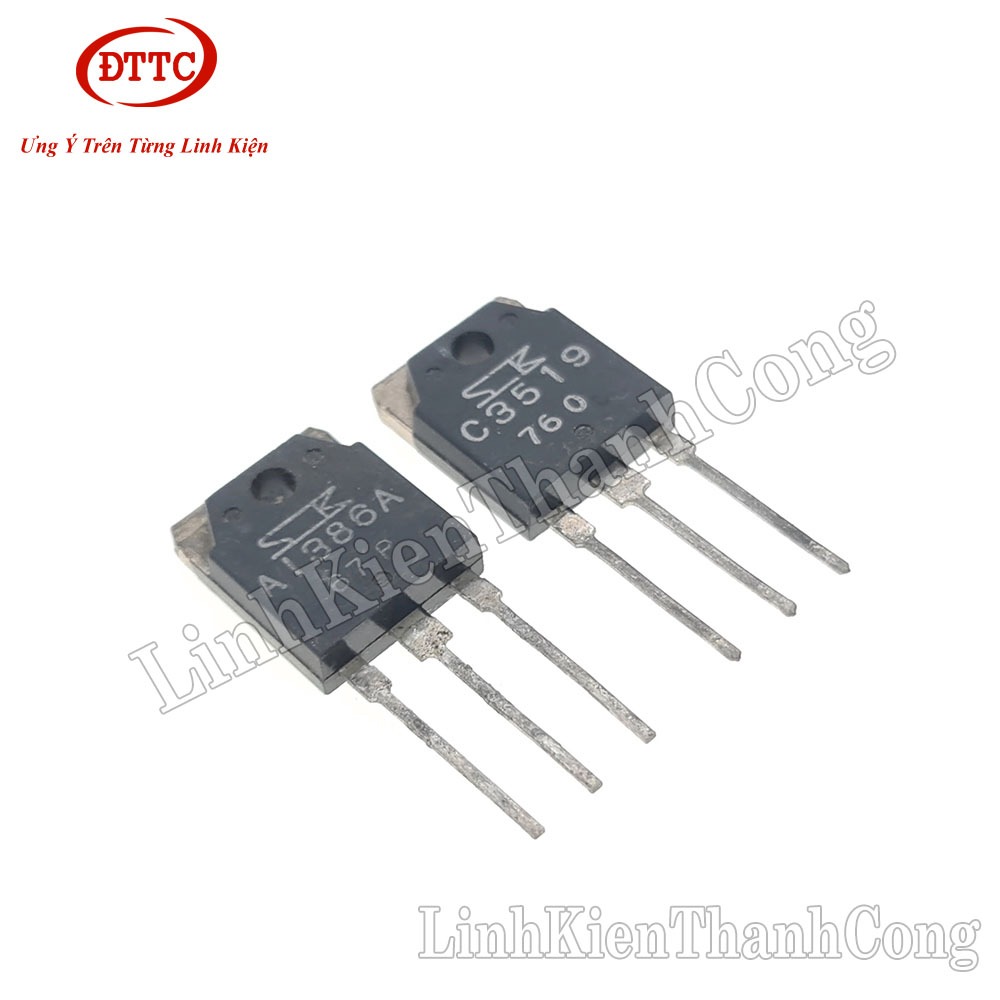 Cặp A1386 C3519 Sanken Tháo Máy