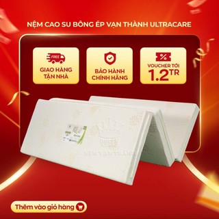 Nệm cao su đa tầng Vạn Thành UltraCare cao cấp nâng đỡ cột sống bảo hành 5 năm Vua Nệm