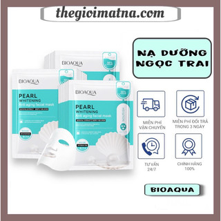 Mặt nạ ngọc trai bioaqua làm sáng da ngăn ngừa nếp nhăn