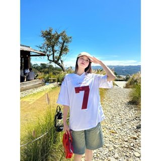 Áo thun bóng đá số 7 EMBROIDER SEVEN Jersey form unisex thể thao