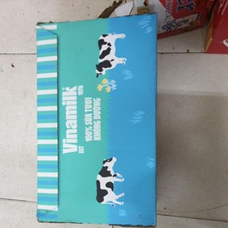 THÙNG 12 HỘP SỮA VINAMILK 1 LÍT KHÔNG ĐƯỜNG