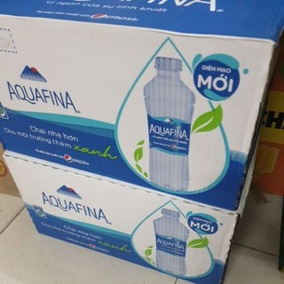 THÙNG NƯỚC SUỐI AQUAFINA 500ML