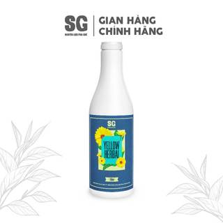 Syrup Yellow Herbal Cúc Mật Ong Chai 750ml Hương Vị Trái Cây VN Đậm Thật | Nguyên Liệu Pha Chế SG