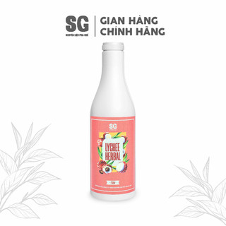Syrup Lychee Herbal Vải Thảo Mộc Chai 750ml Hương Vị Trái Cây VN Đậm Thật | Nguyên Liệu Pha Chế SG