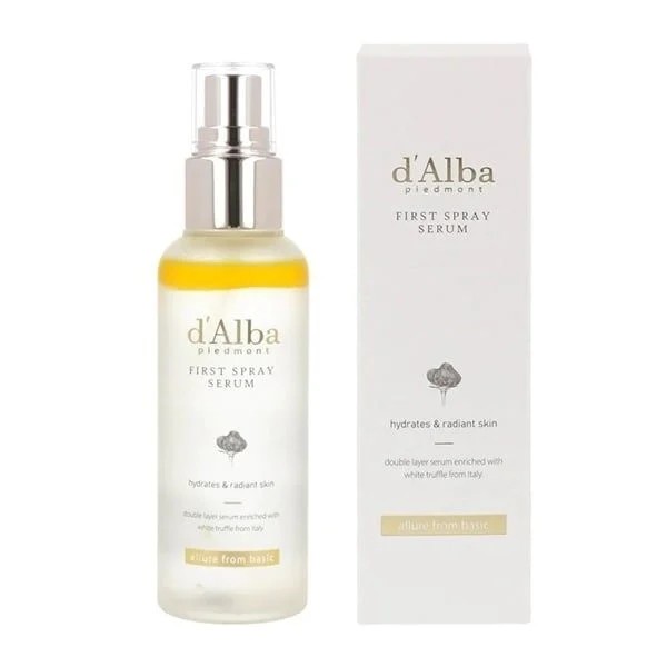 [d'Alba Official] Serum dạng xịt căng bóng d'Alba White Truffle First Spray Serum 50ML Thuần chay