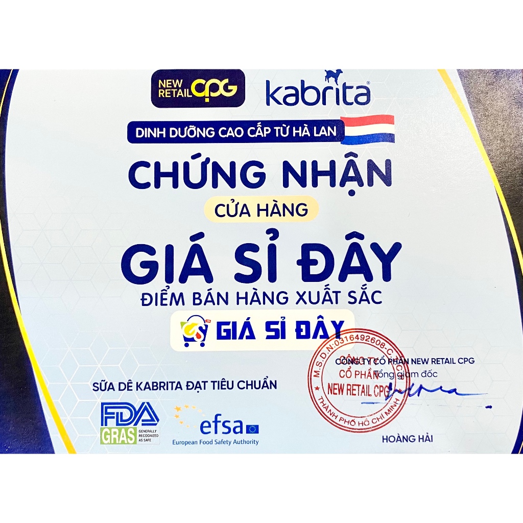 Sữa Dê Kabrita Hà Lan Số 1,2,3 - Sữa Bột Công Thức 800g