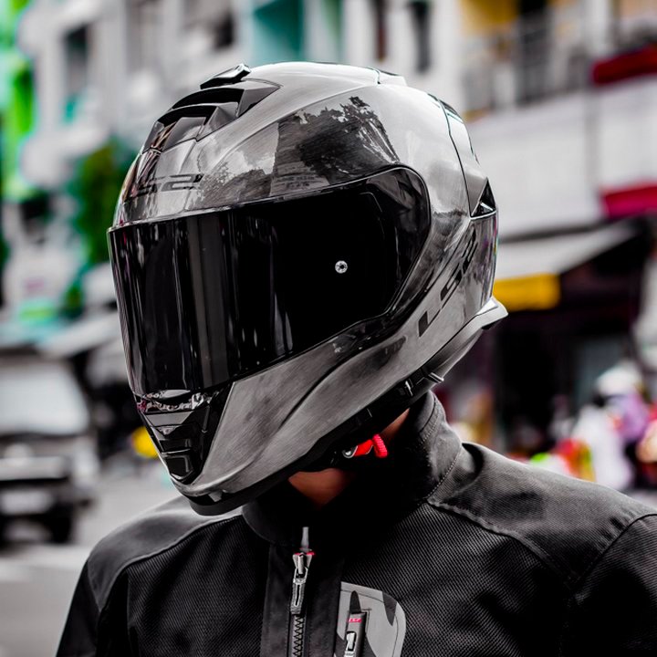 [TẶNG PINLOCK] Mũ Fullface LS2 FF800 STORM II JEANS TITANIUM (2 Kính)