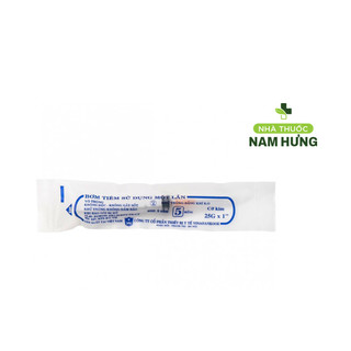 Bơm tiêm sử dụng một lần Vinahankook 5ml/cc