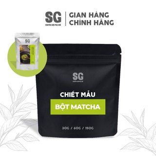  Bột Matcha Nhật Túi chiết 30g 60g 150g | Pha Đá Xay, Trà Sữa, Làm Bánh | Nguyên Liệu Pha Chế SG
