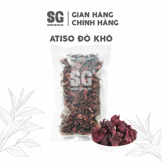 Atiso Đỏ Sấy Khô (Trà Hoa Bụp Giấm) | Màu Đỏ Trong Veo Đẹp Mắt, Pha Trà, Làm Topping | Túi 100g | Nguyên Liệu Pha Chế SG