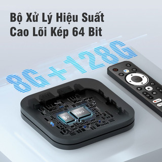 Android TV Box ONL1C PRO 2024 Ram 8G+128GB Tiếng Việt.Giọng Nói, Cài Sẵn 300 Kênh + Youtube Miễn Phí