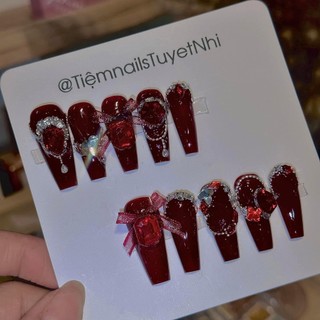 Sơn đỏ rượu vang annies, sơn Thạch đỏ rượu vang, đỏ bóng kính