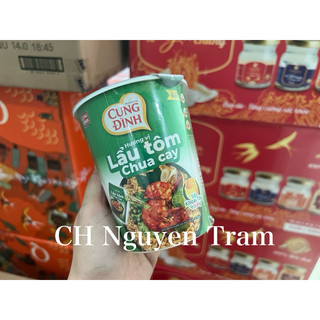 Sét 5 ly mì Cung Đình lẩu tôm chua cay 71g