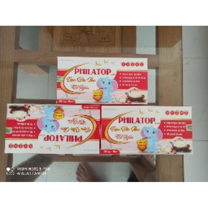 philatop yến sào combo 4 hộp