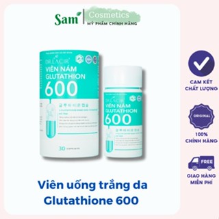 Viên Uống Trắng Da Glutathione 600 Dr Lacir Chính Hãng,làm chậm lão hoá, giảm nếp nhăn, tàn nhan, tăng nội tiết tố