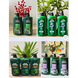 Gel tắm - gội-xả-sữa- dưỡng thể irish spring 5in1 của mỹ