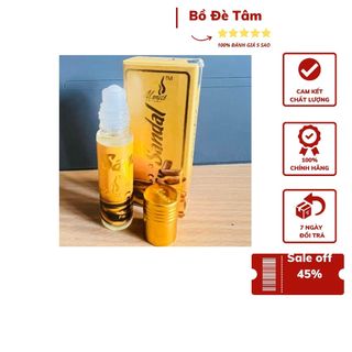 Tinh dầu Đàn Hương Ấn Độ nguyên chất đậm đặc được chiết xuất từ gỗ đàn hương có hương thơm nhẹ