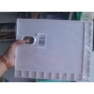 [XÃ KHO]Khay pha màu/ Pallet Oval/pallet vuông