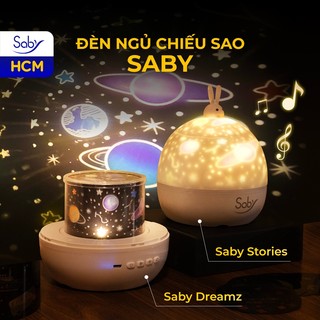 Đèn Led chiếu sao Saby hình galaxy dải ngân hà,loa bluetooth, BH 12 tháng pin sạc, xoay 360 độ